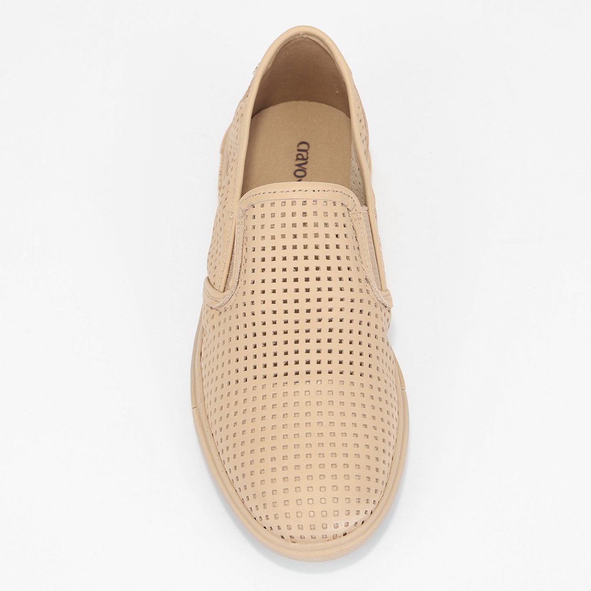 Tênis Couro Cravo & Canela Slip On Perfuros Feminino - Tam: 34 - 4