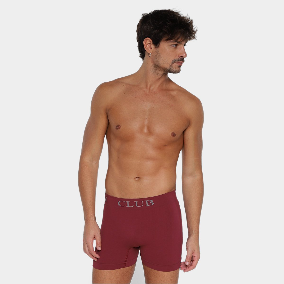 Kit Cueca Boxer Polo London Club Microfibra 10 Peças - Tam: P - 3