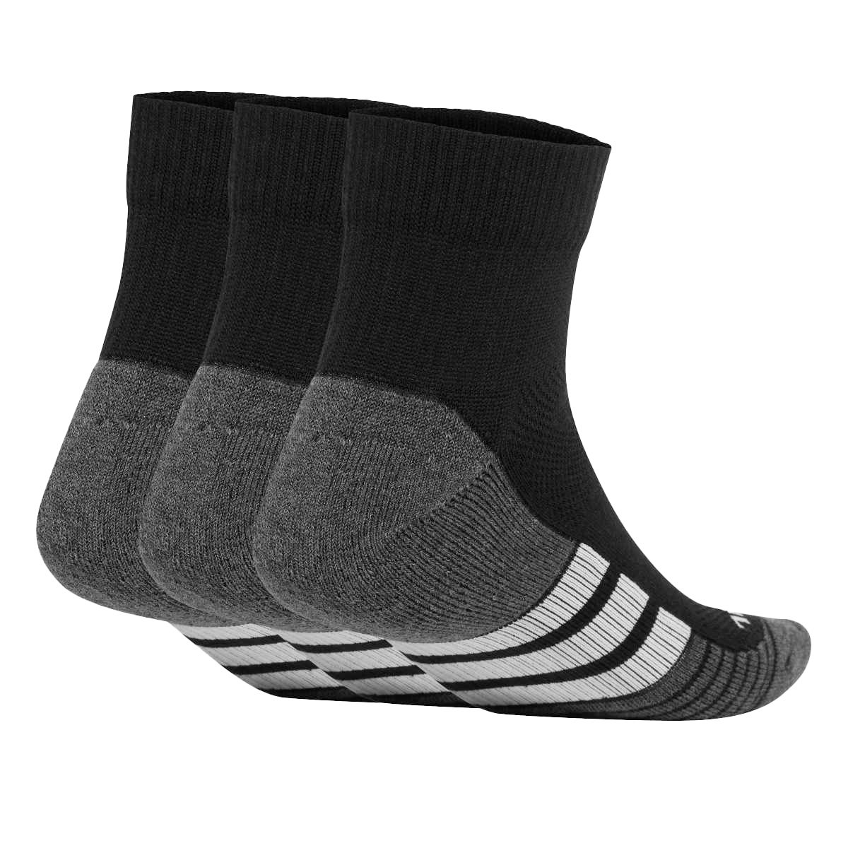 Kit Meia Adidas Cano Médio - 3 Pares - Tam: 43/45 - 1