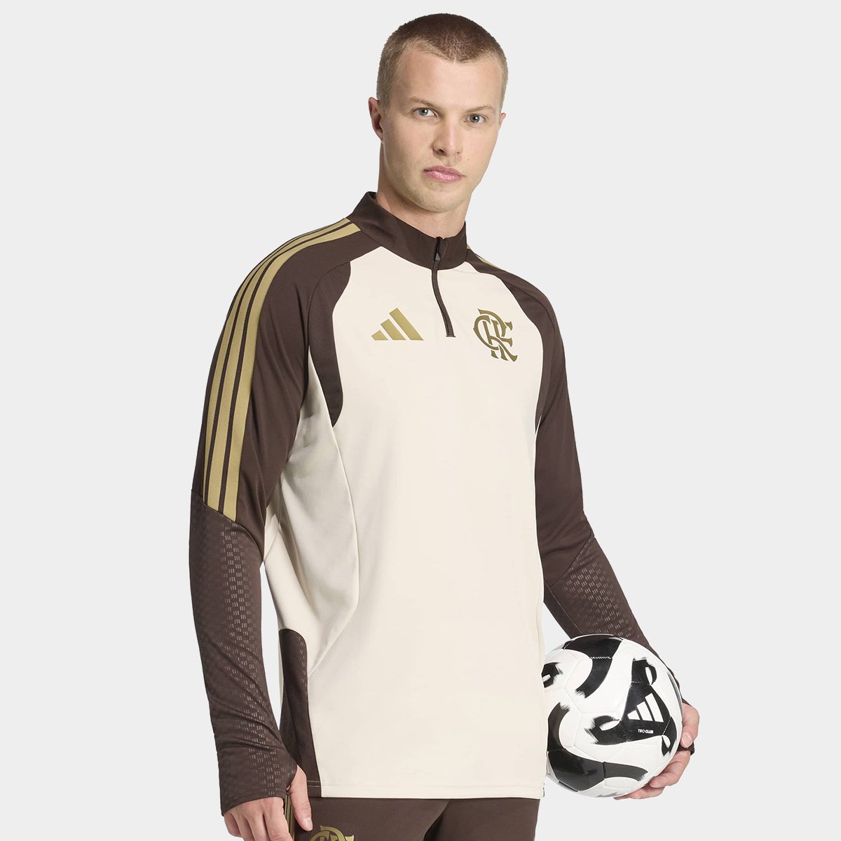 Blusa Flamengo 26/27 Treino Adidas Masculina - Tam: P - 3