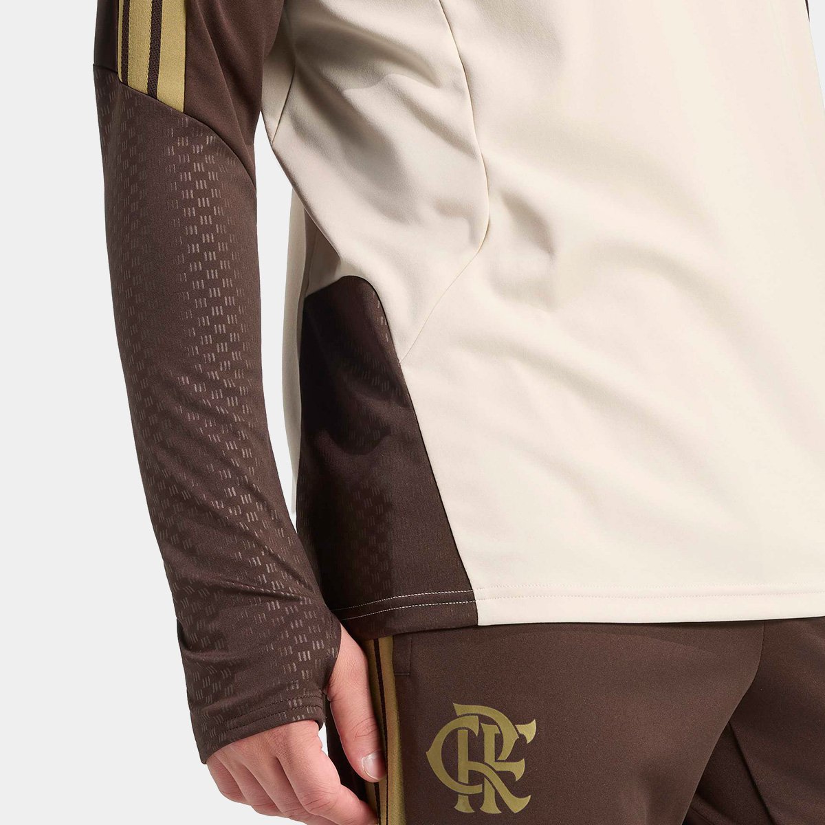 Blusa Flamengo 26/27 Treino Adidas Masculina - Tam: P - 4