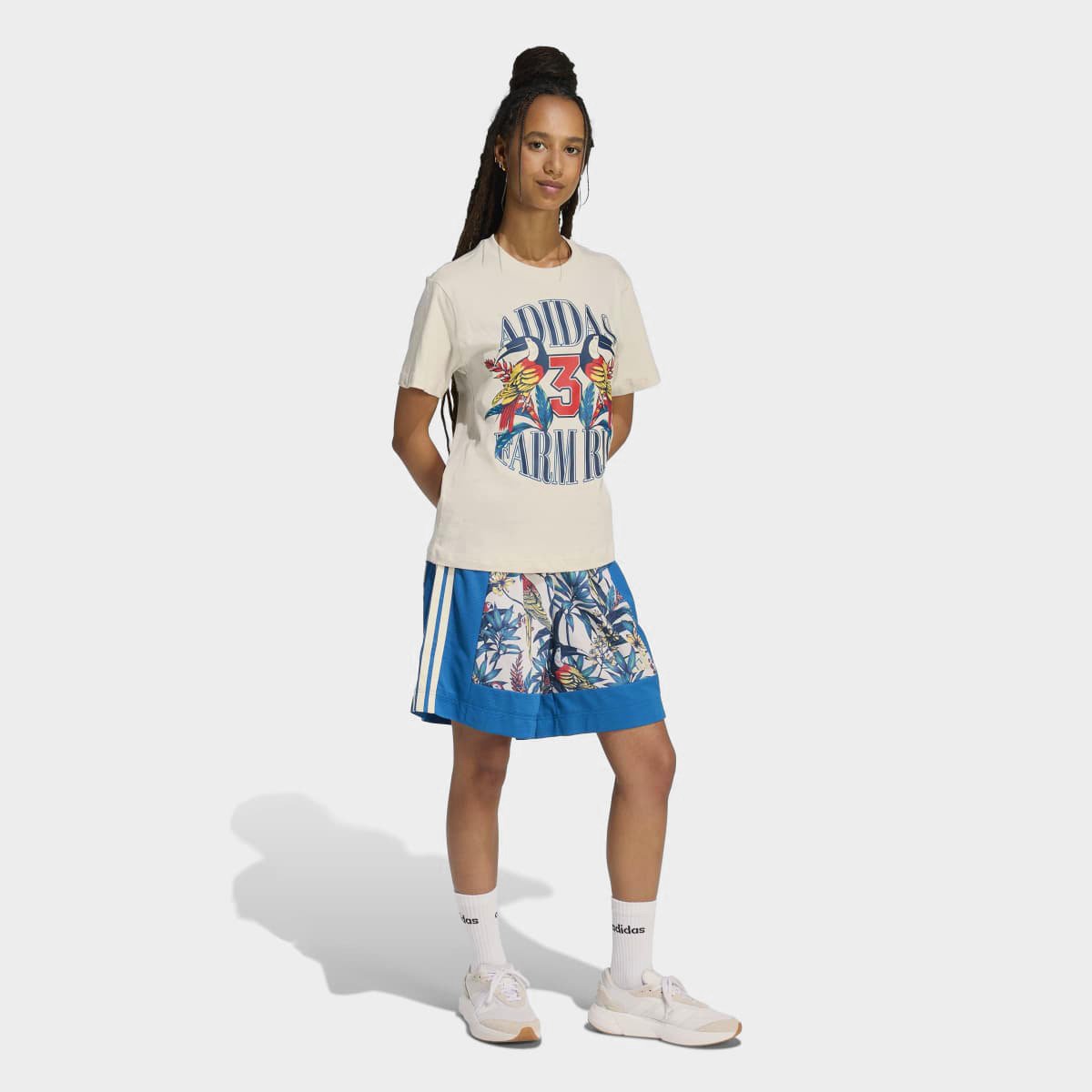 Camiseta Adidas Farm Casual Feminina - Tam: P - 4