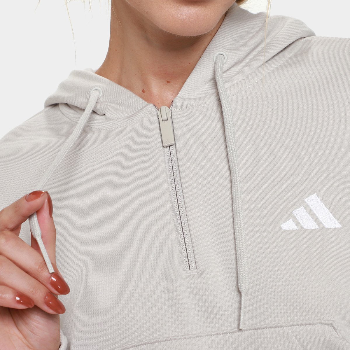 Moletom Adidas 3S Casual Feminino - Tam: M - 3