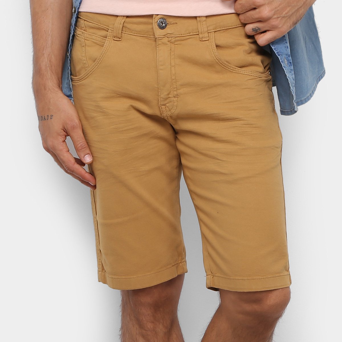 Bermuda Zune Sarja Lisa Masculina