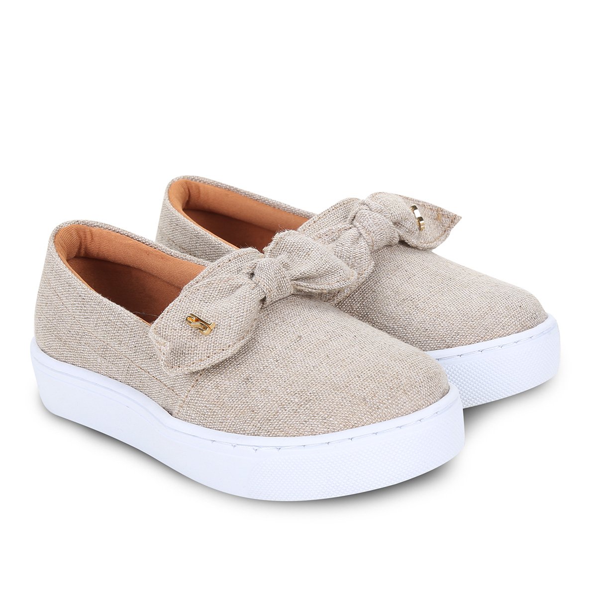 Slip On Santa Lolla Logo Feminino - Preto | Zattini