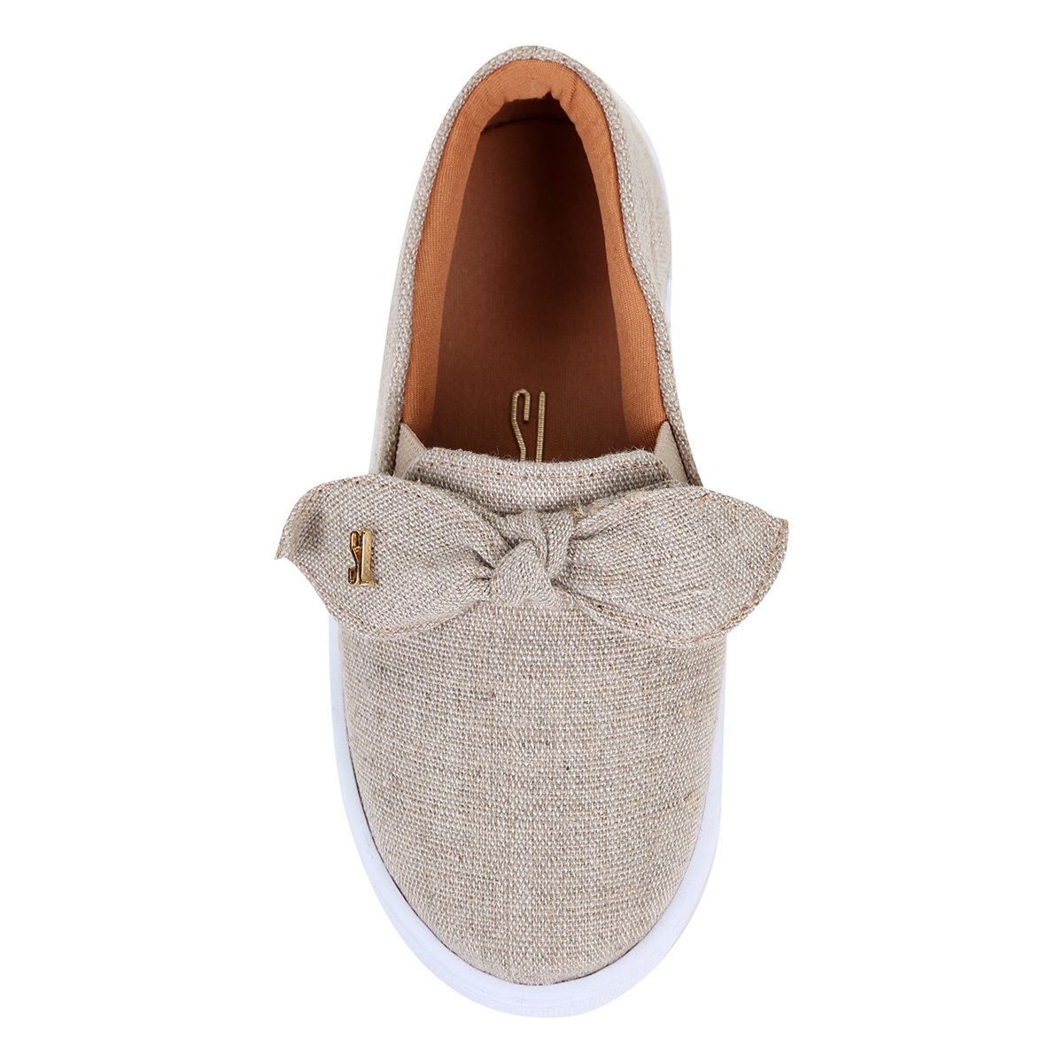 Slip On Infantil Santa Lolla Linho Feminino