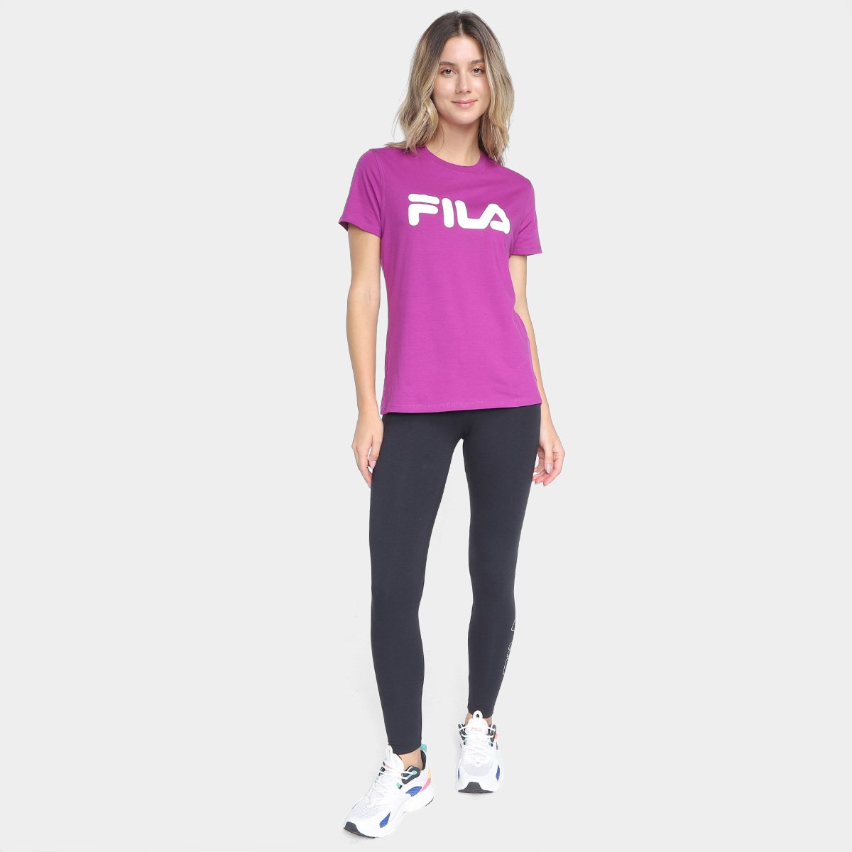 Camiseta Fila Letter Premium II Feminina - Tam: M - 3