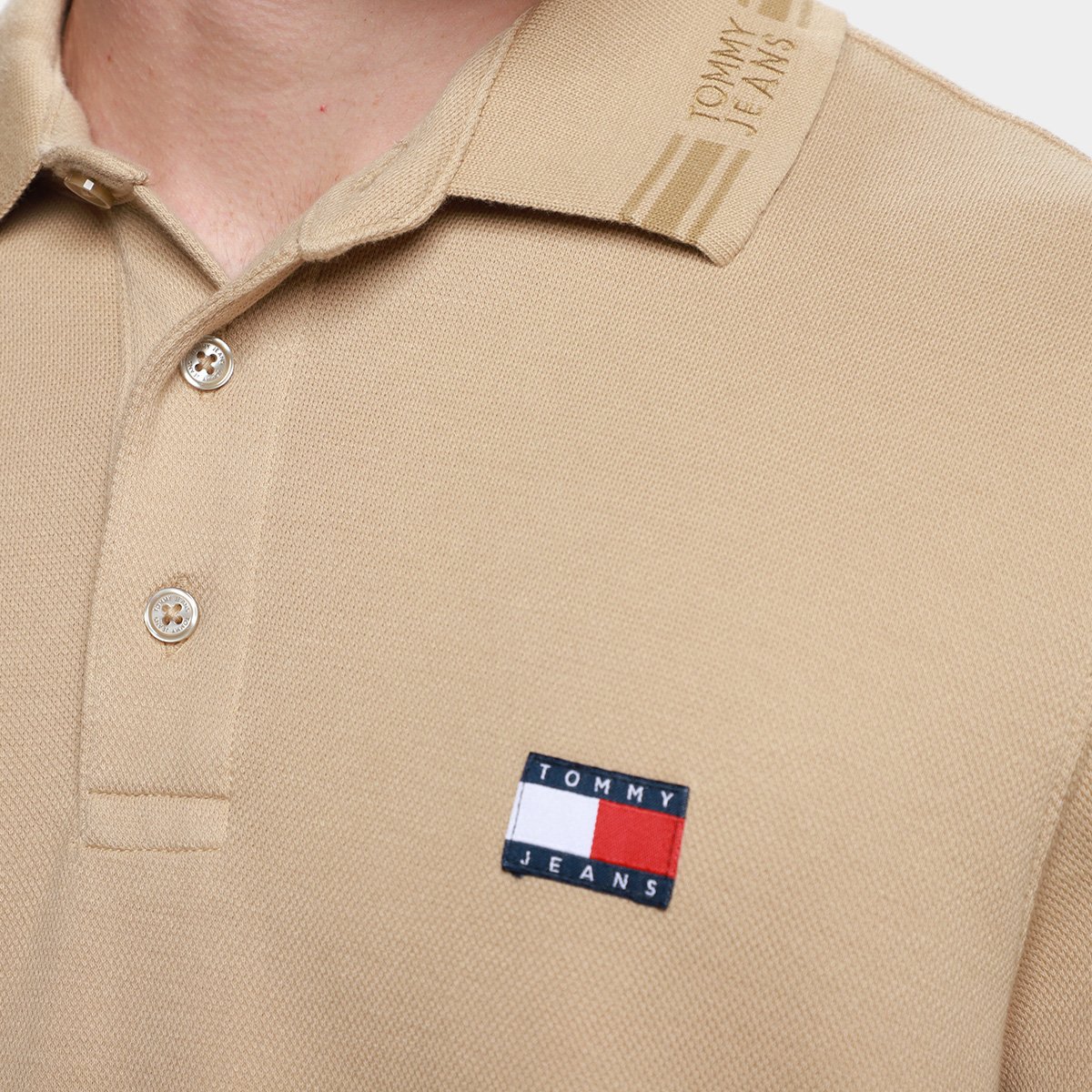 Camisa Polo Tommy Jeans Masculina - Tam: M - 2