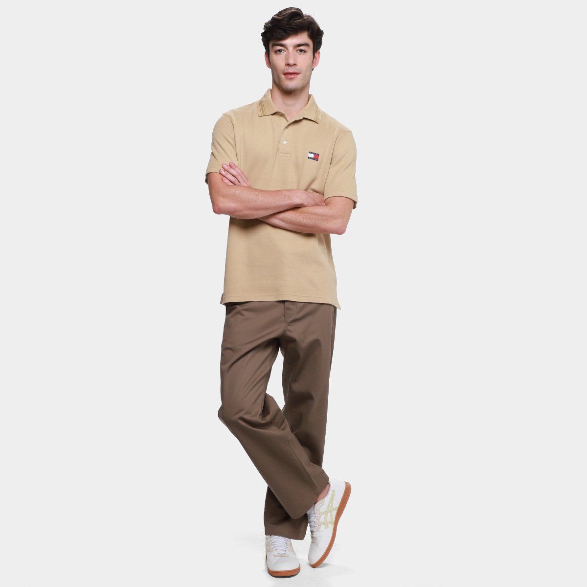 Camisa Polo Tommy Jeans Masculina - Tam: M - 3