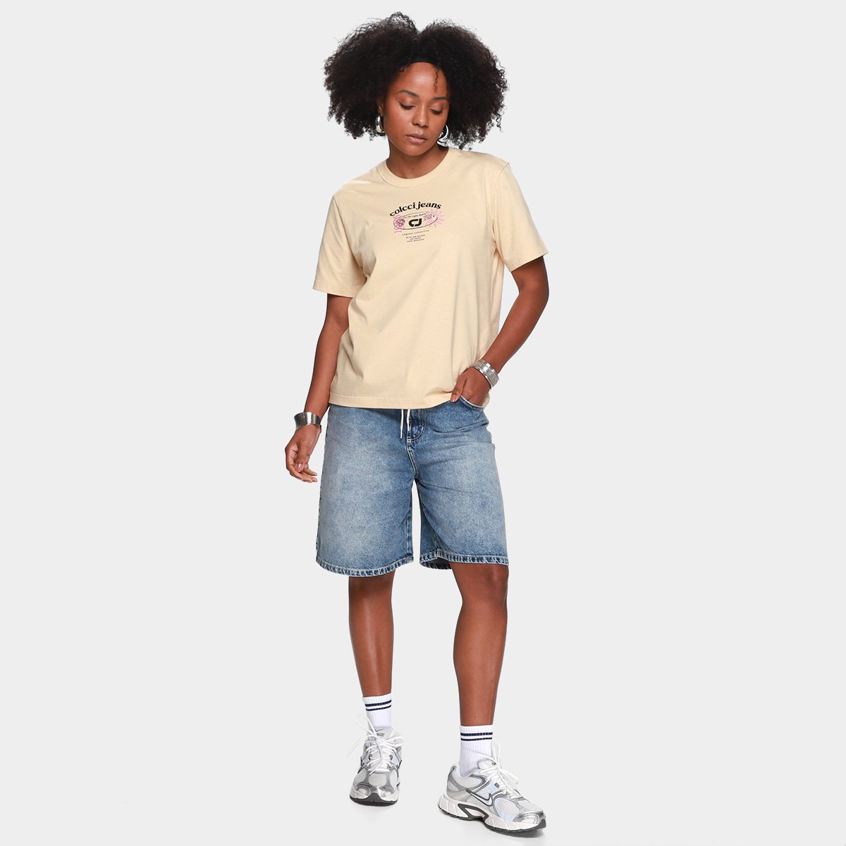 Camiseta Colcci Jeans 1986 Feminina - Tam: EP - 4
