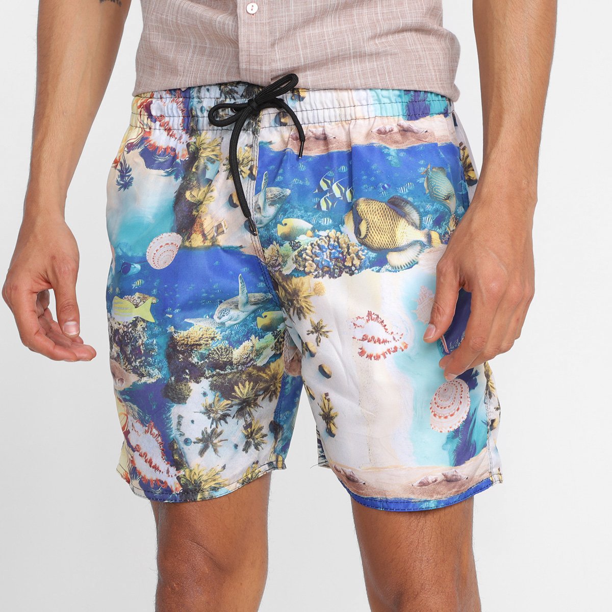 Shorts Wall Estampado Masculino