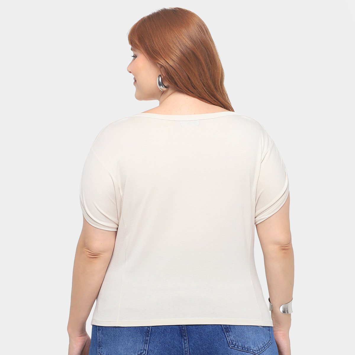 Camiseta Maelle Plus Size feminino 15404 - Tam: P - 1