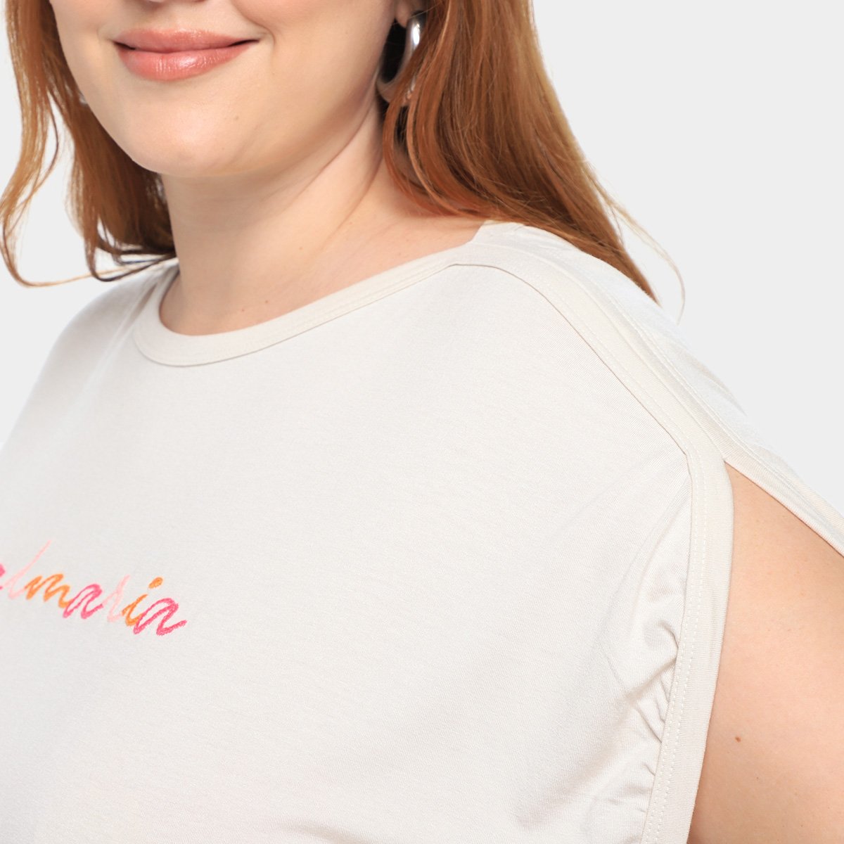 Camiseta Maelle Plus Size feminino 15404 - Tam: P - 2