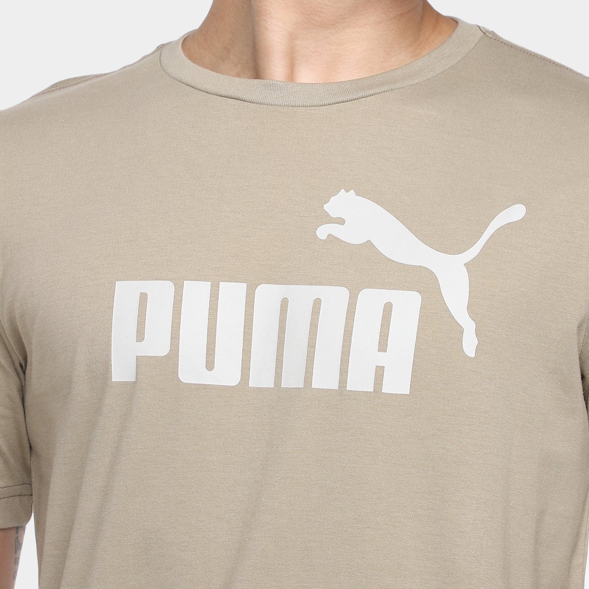 Camiseta Puma Logo I Masculina - Tam: P - 2