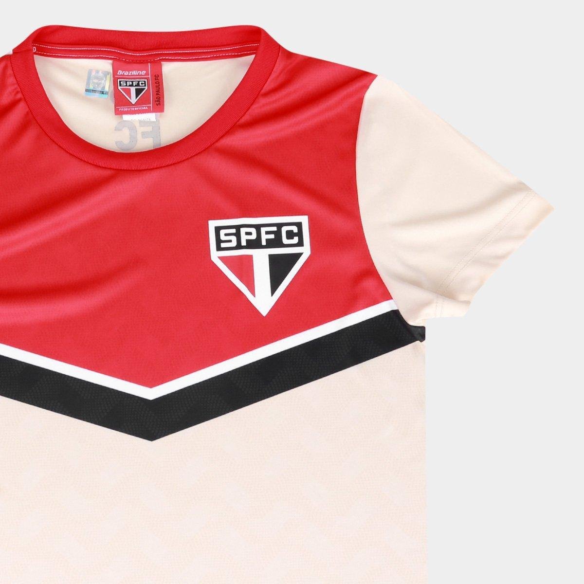 Camisa São Paulo Braziline Fundamento Feminina - Tam: P - 4