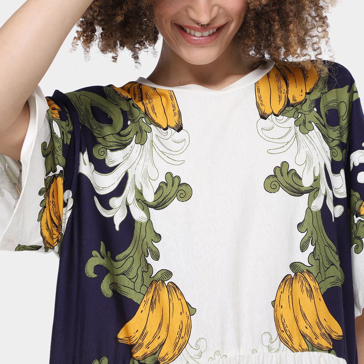 Vestido Longo Farm Banana Real Feminino - Tam: G - 2