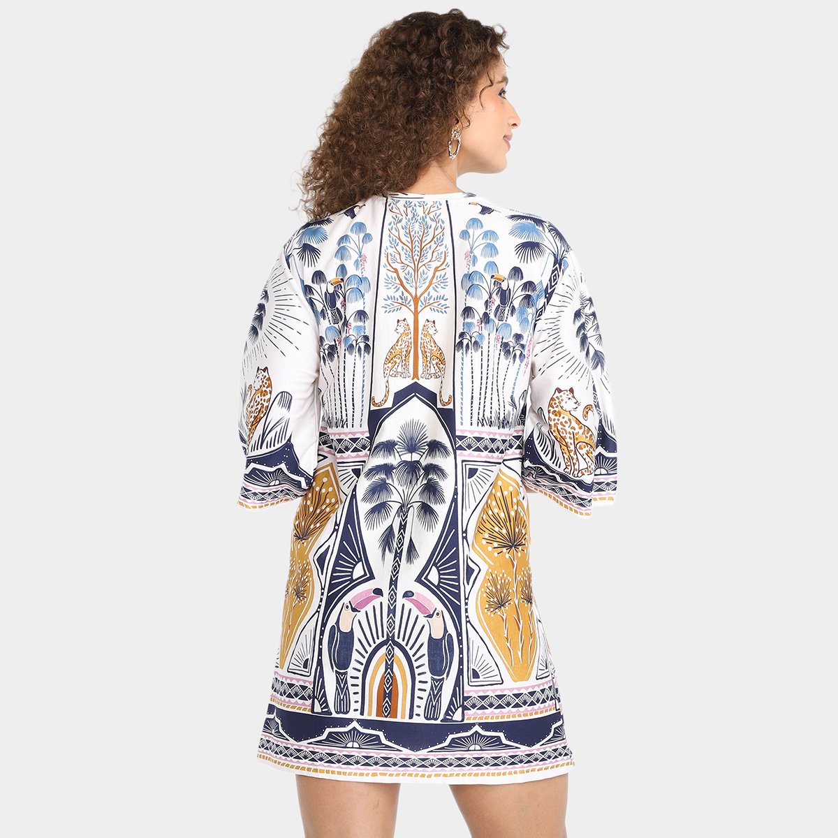 Vestido Farm Tshirt Big Chapada Dos Veadeiros - Tam: M - 1
