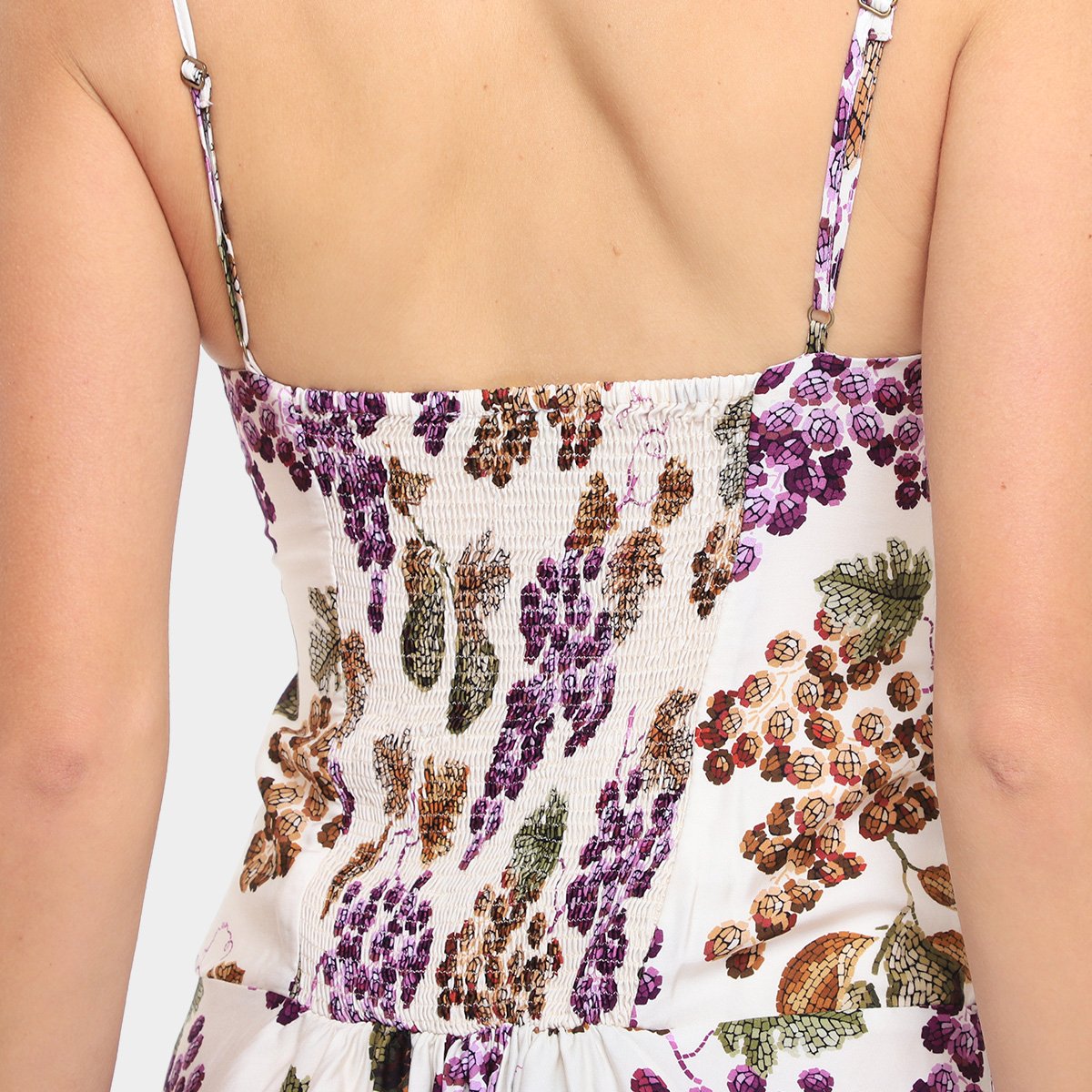 Vestido Farm Curto Romance de Uva - Tam: P - 3
