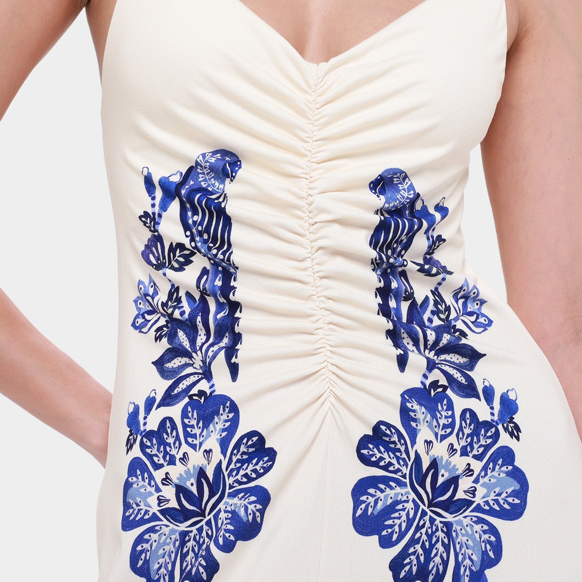 Vestido Midi Farm Coqueiro Tropical - Tam: M - 2