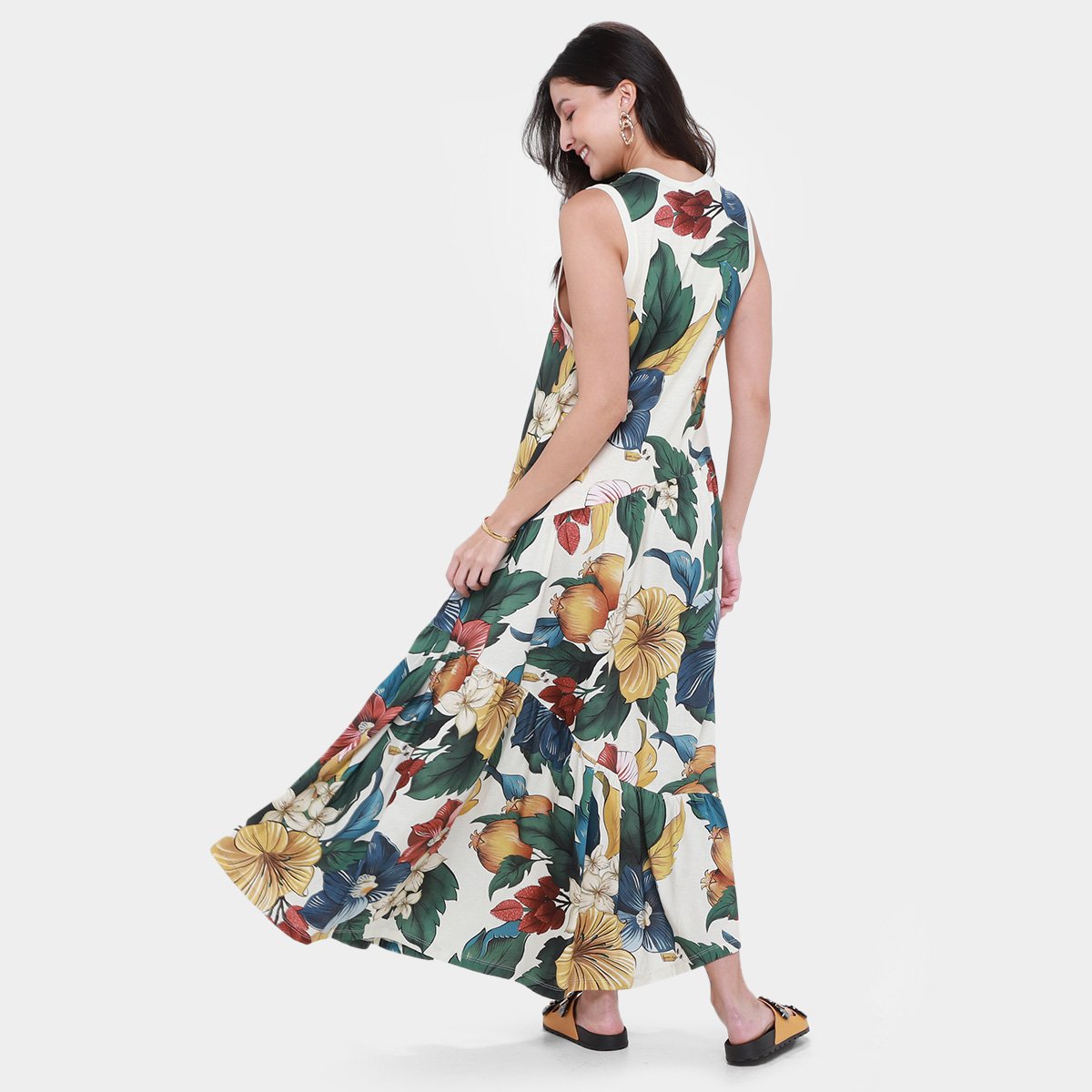 Vestido Cropped Farm Tropicalzinho - Tam: M - 1