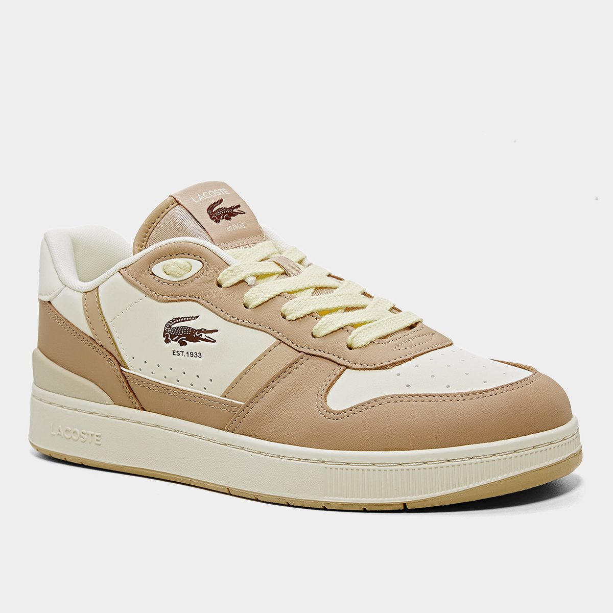 Tênis Couro Lacoste T-Clip Set Masculino - Tam: 38 - 1