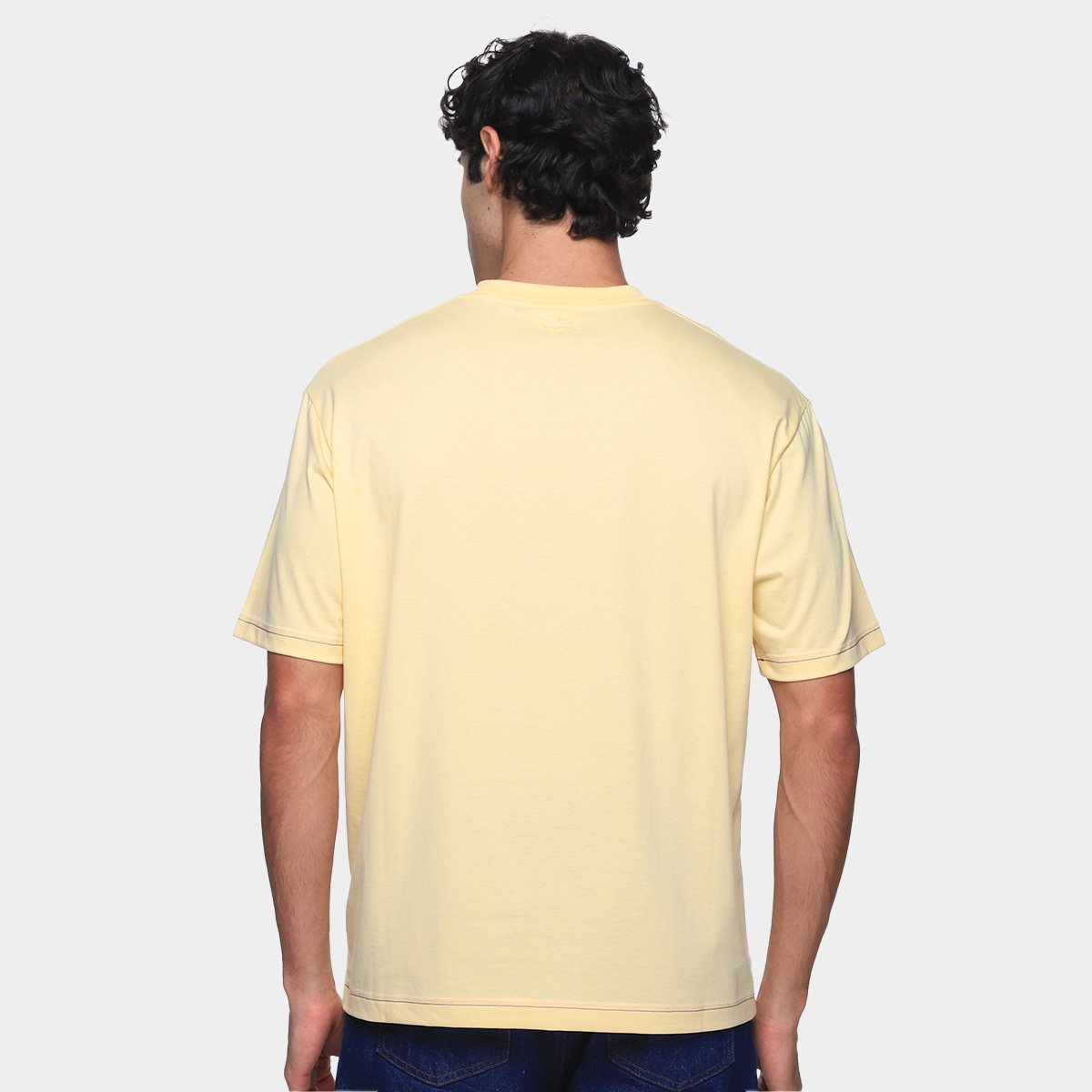 Camiseta Lacoste Estampada Masculina - Tam: P - 1