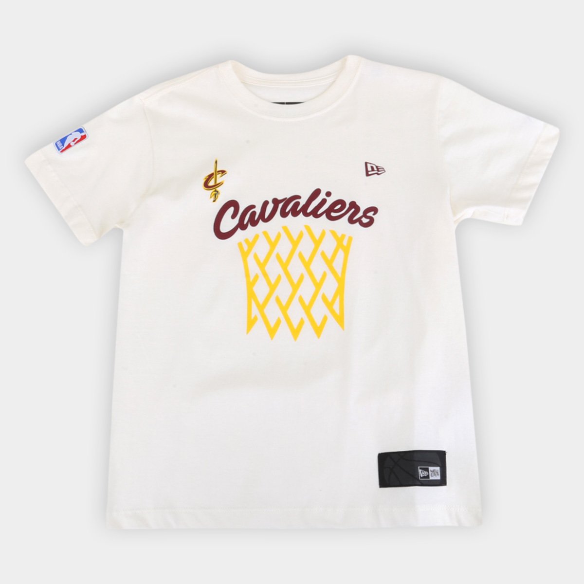 Camiseta Juvenil NBA Cleveland Cavaliers New Era Masculina