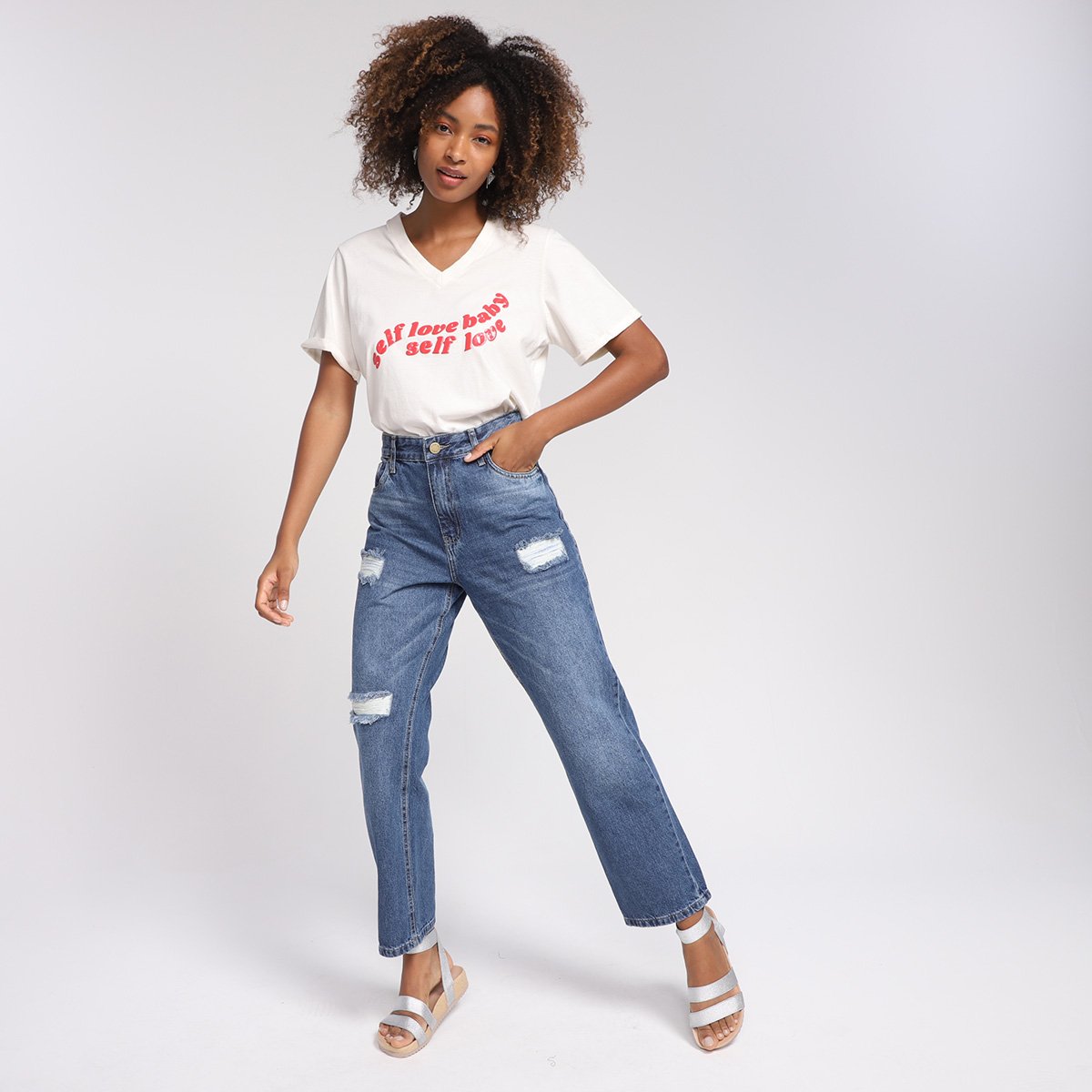 Camiseta All Is Love Self Love Feminina - Tam: P - 2