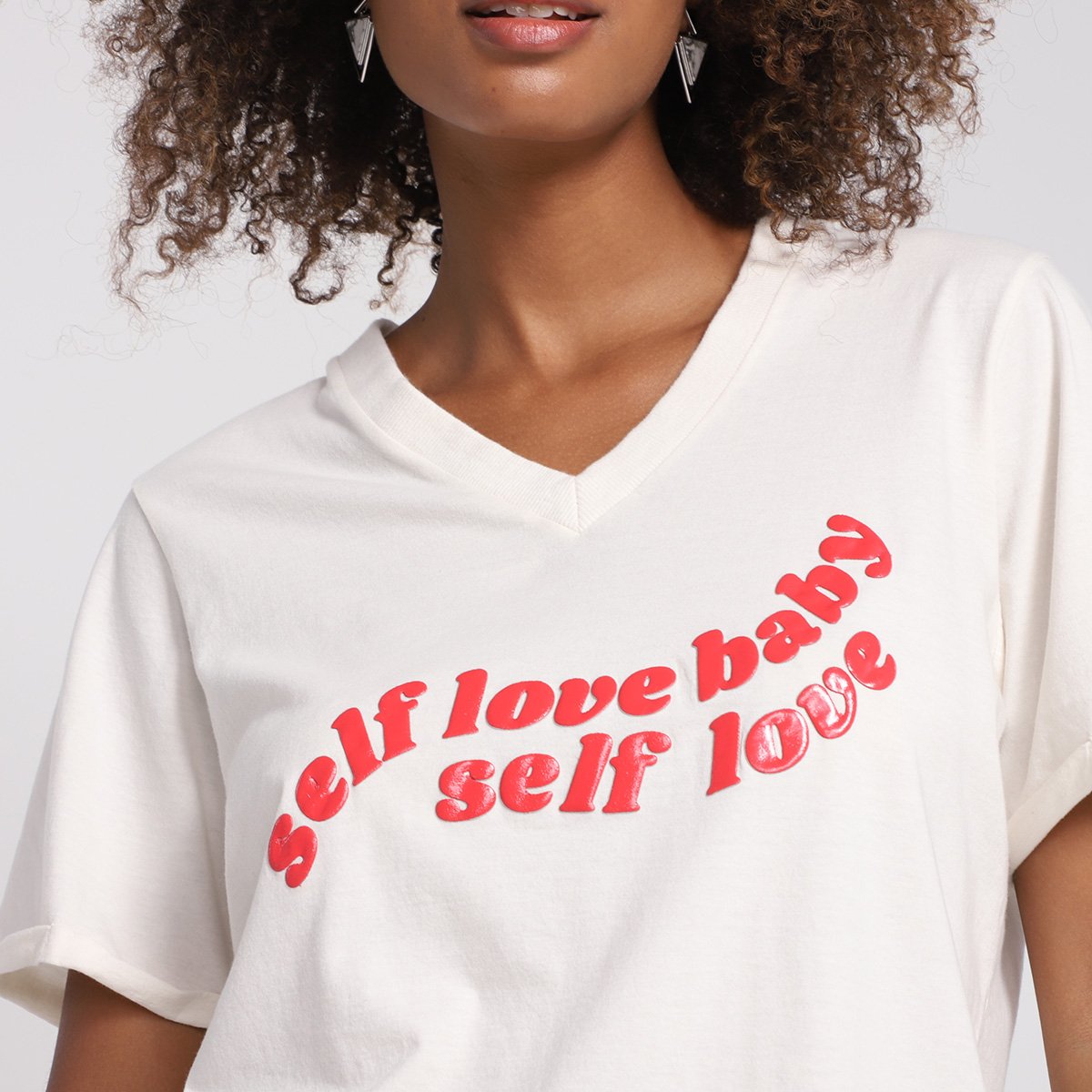 Camiseta All Is Love Self Love Feminina - Tam: P - 3