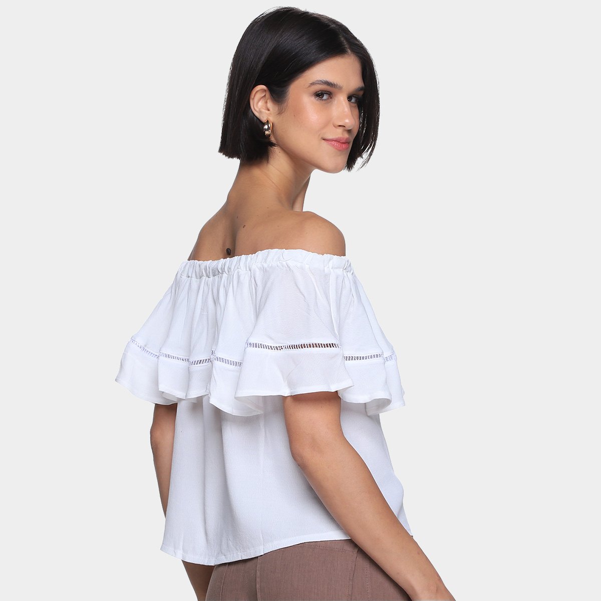 Blusa All Is Love Ciganinha Firenze Feminina - Tam: P - 1