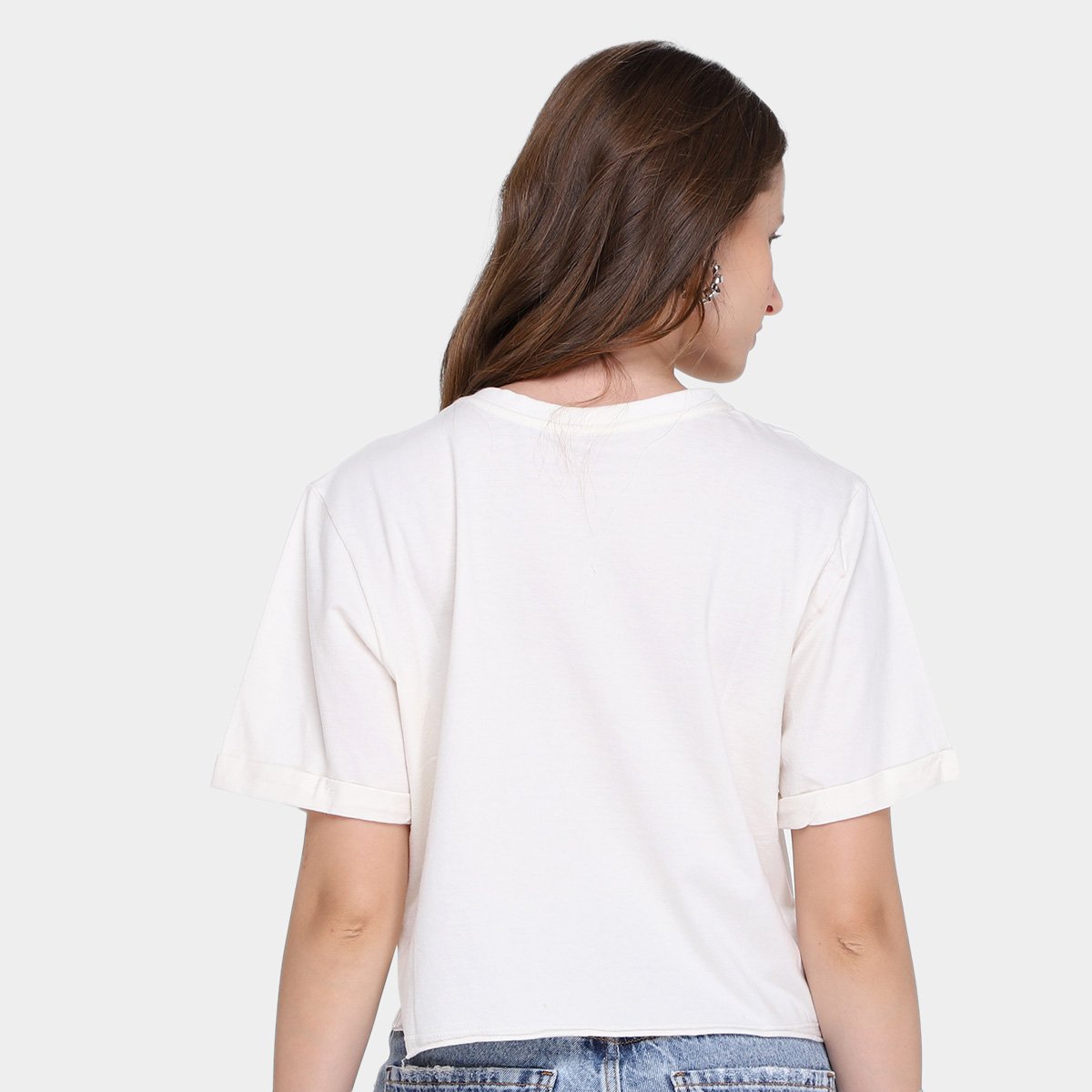 Camiseta All Is Love Cropped Onça Feminina - Tam: G - 1