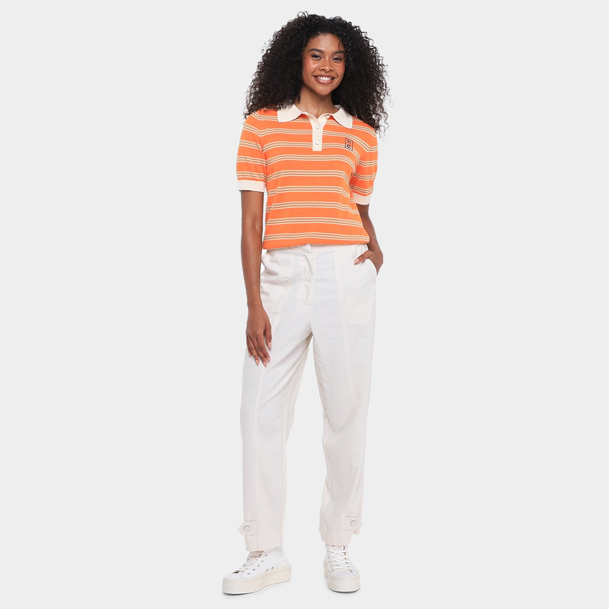 Calça Hering Alfaiataria Hering Feminina - Tam: 44 - 4