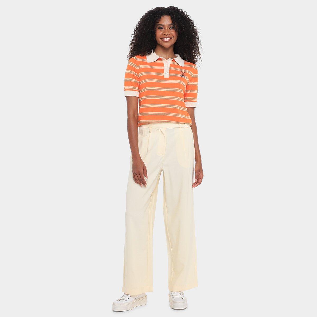 Calça Hering Reta Feminina - Tam: 44 - 3