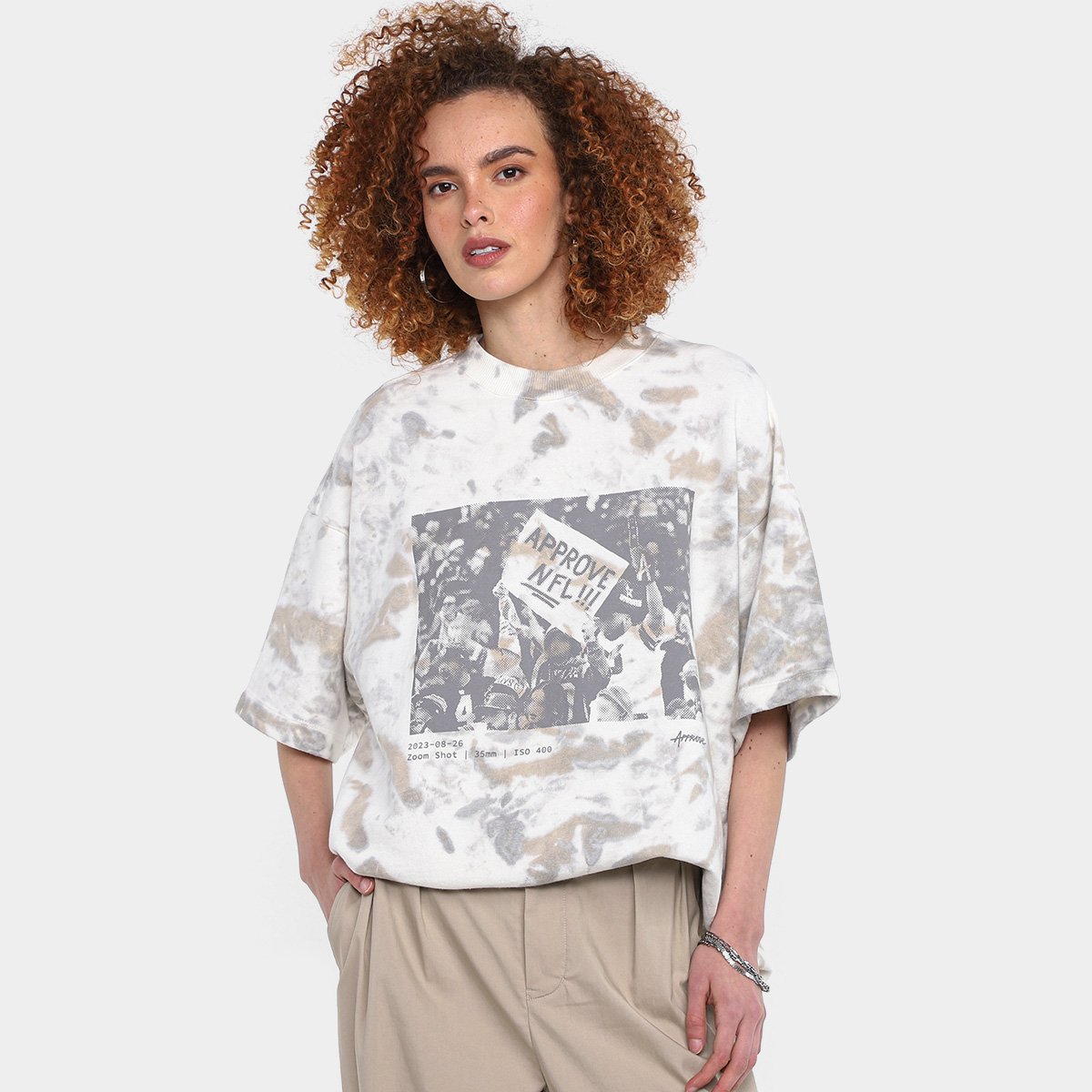 Camiseta Huge Approve X NFL Stone - Tam: P - 1