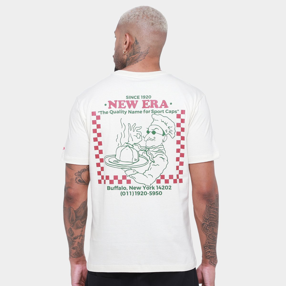 Camiseta New Era All Core Good Food  Masculina - Tam: P - 1