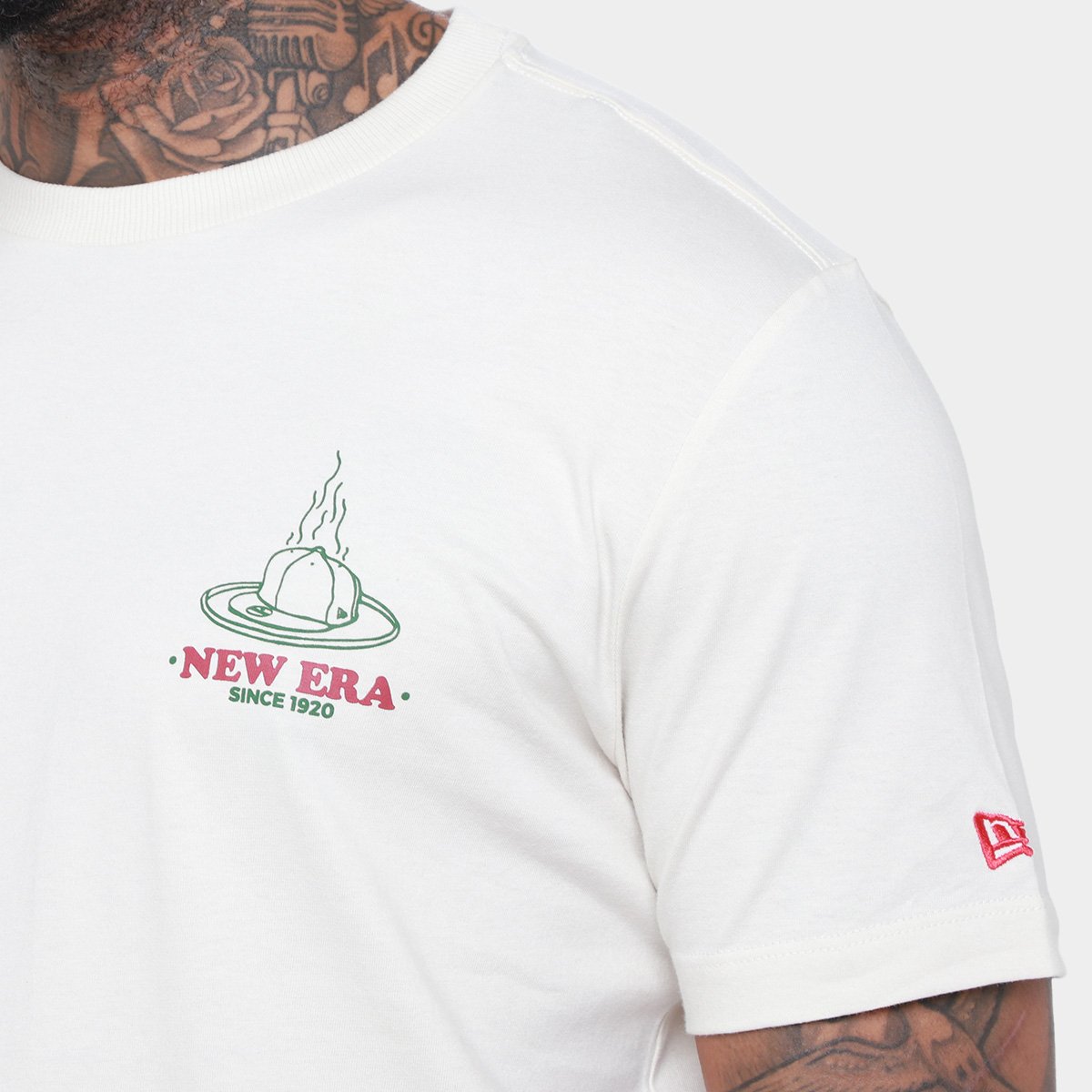Camiseta New Era All Core Good Food  Masculina - Tam: P - 2