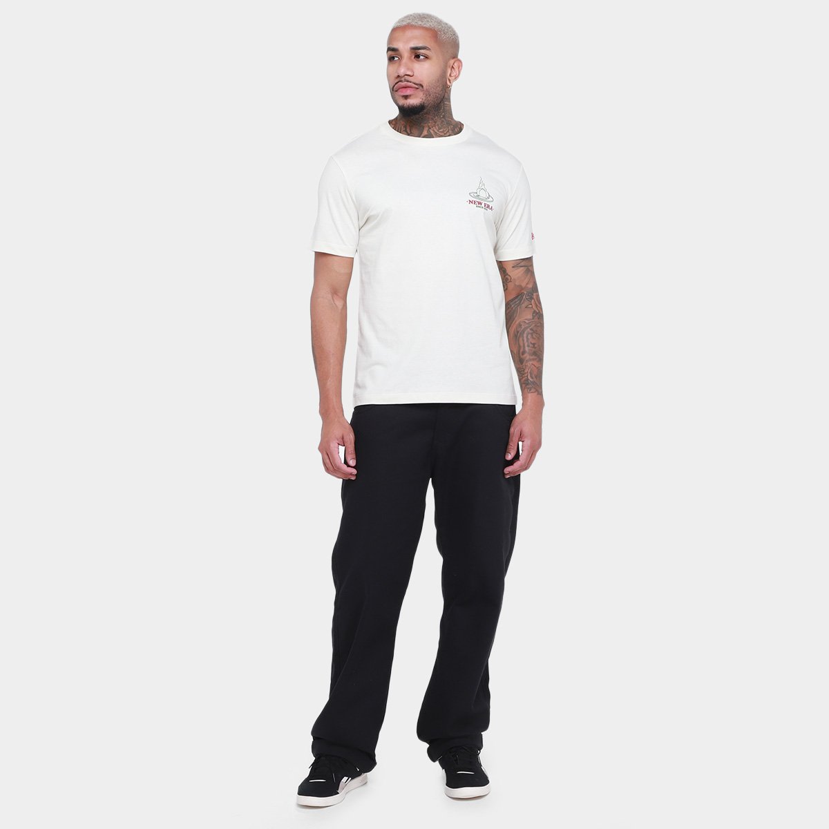Camiseta New Era All Core Good Food  Masculina - Tam: P - 3