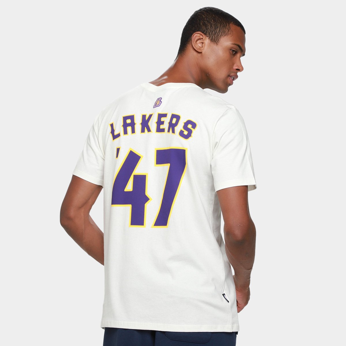 Camiseta NBA Los Angeles Lakers Mitchell & Ness Masculina - Tam: M - 1