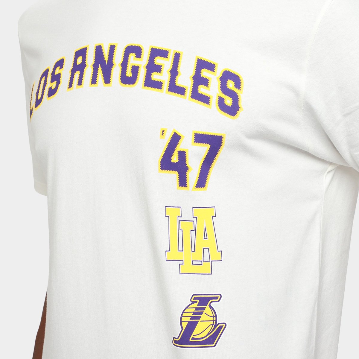 Camiseta NBA Los Angeles Lakers Mitchell & Ness Masculina - Tam: M - 3