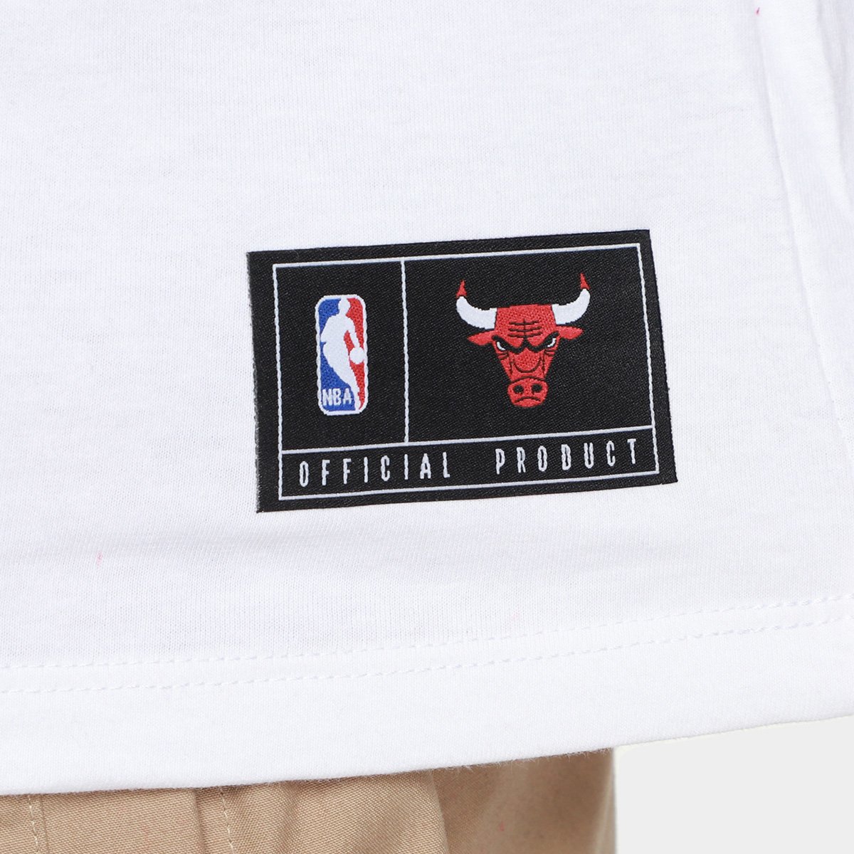 Camiseta NBA Chicago Bulls Mitchell & Ness Masculina - Tam: P - 3