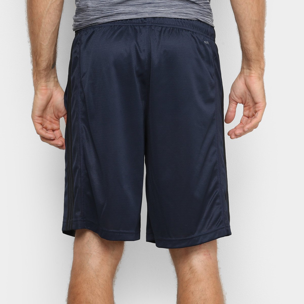 bermuda adidas essentials 3s mesh masculina
