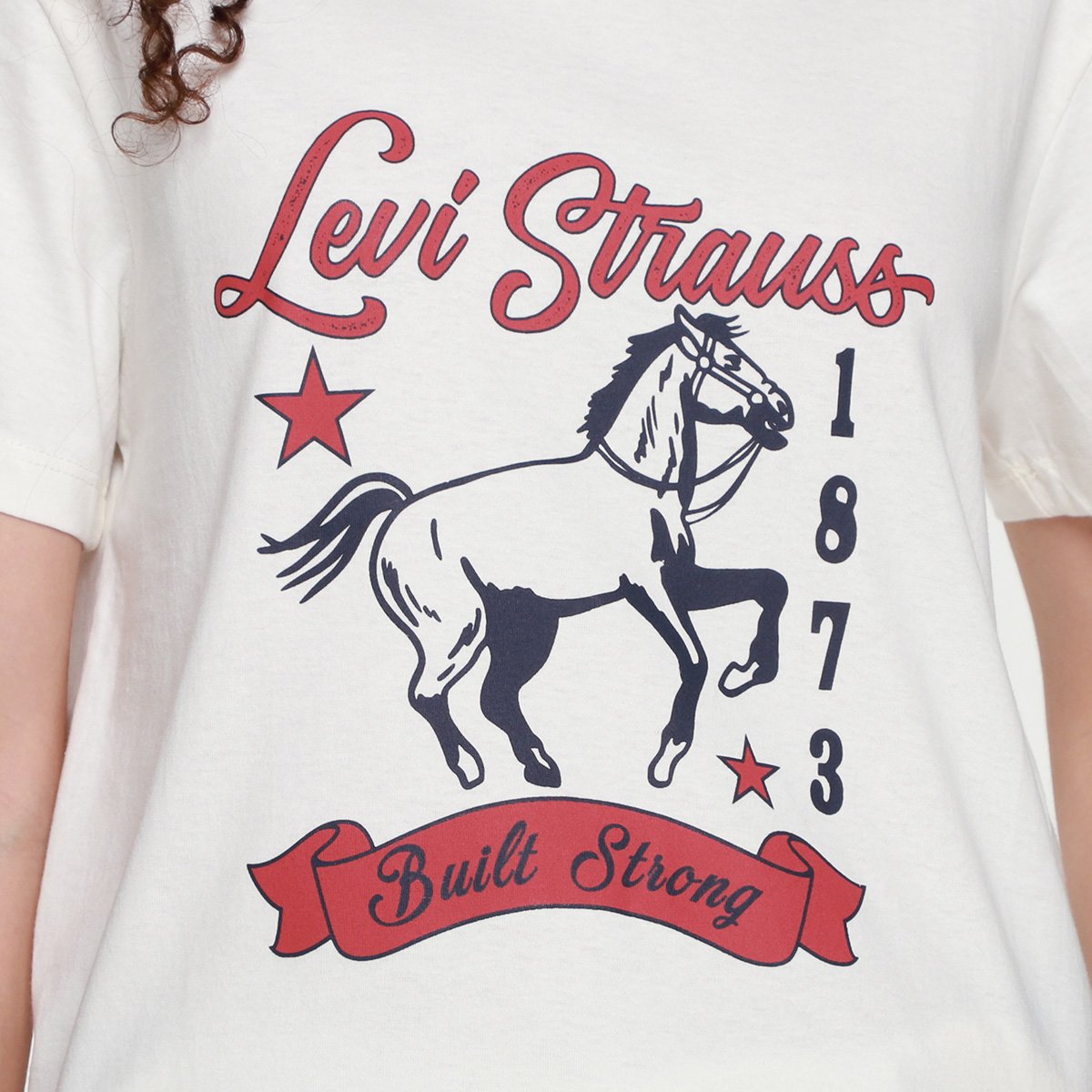 Camiseta Levis Perfect Tee Feminina - Tam: P - 2