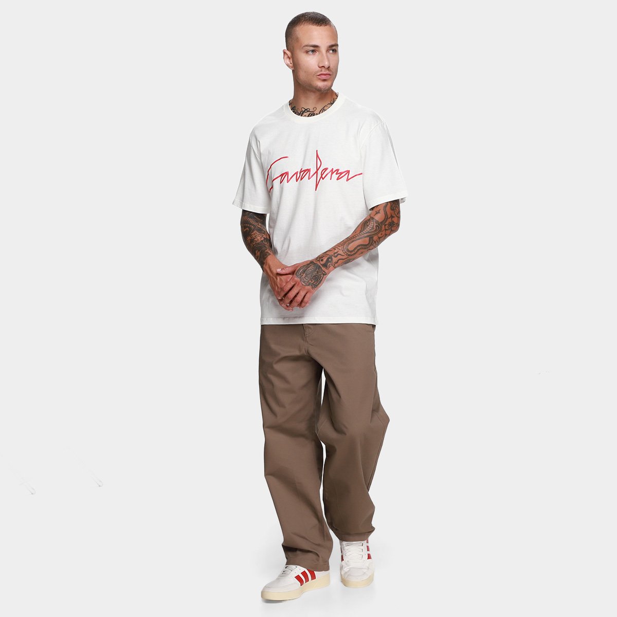 Camiseta Cavalera Comfort Assinatura Masculina - Tam: P - 3