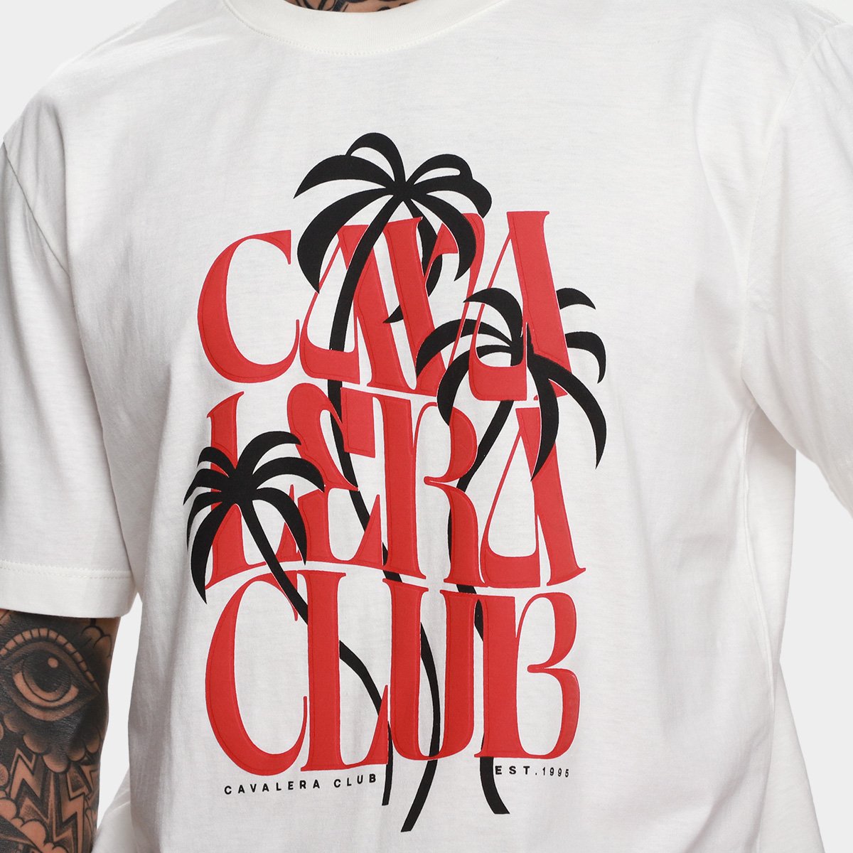 Camiseta Cavalera Comfort Coconut Tree Masculina - Tam: P - 2