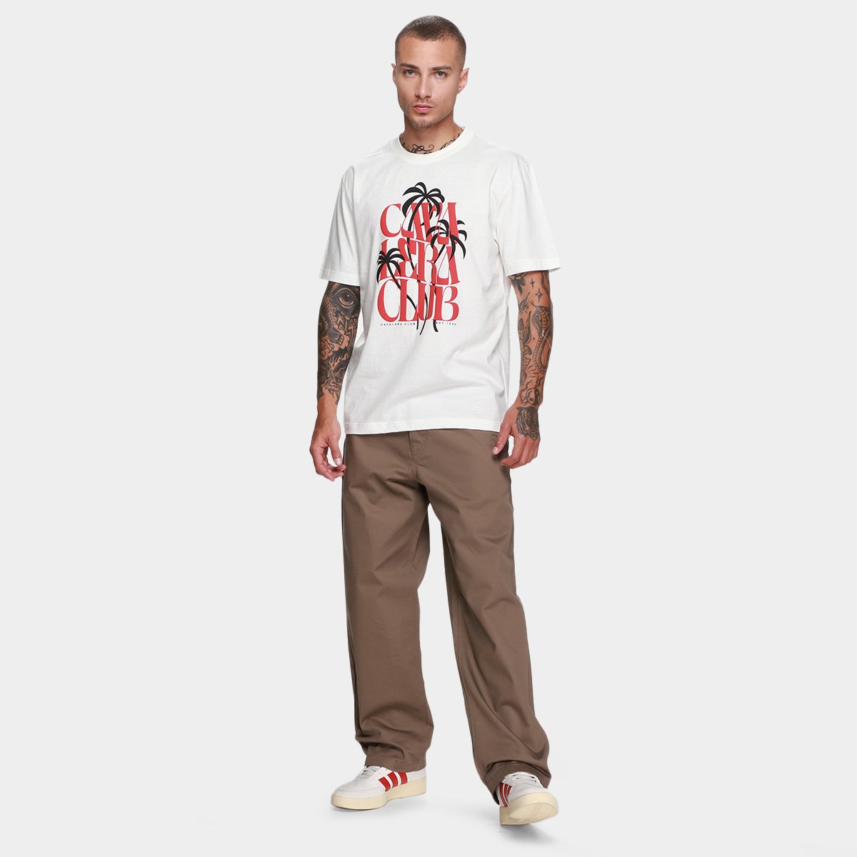 Camiseta Cavalera Comfort Coconut Tree Masculina - Tam: P - 3