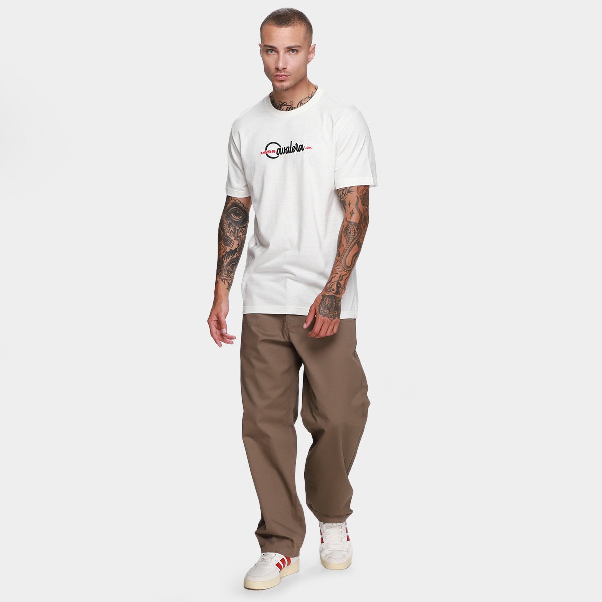 Camiseta Cavalera Comfort Retrô Masculina - Tam: P - 3