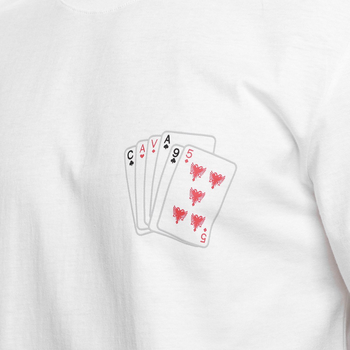 Camiseta Cavalera Indie Baralho Masculina - Tam: P - 2