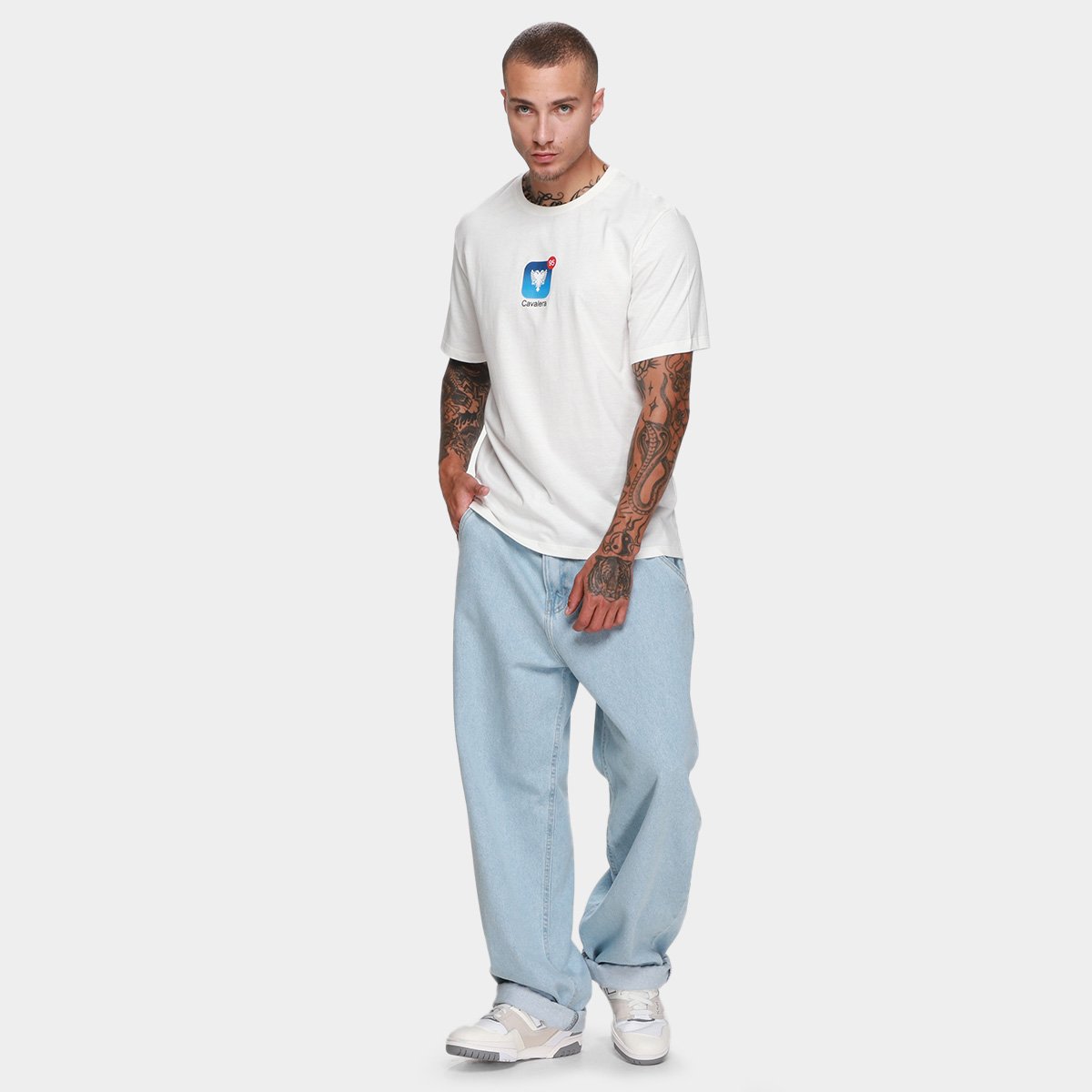 Camiseta Cavalera Indie App Notification Masculina - Tam: P - 3