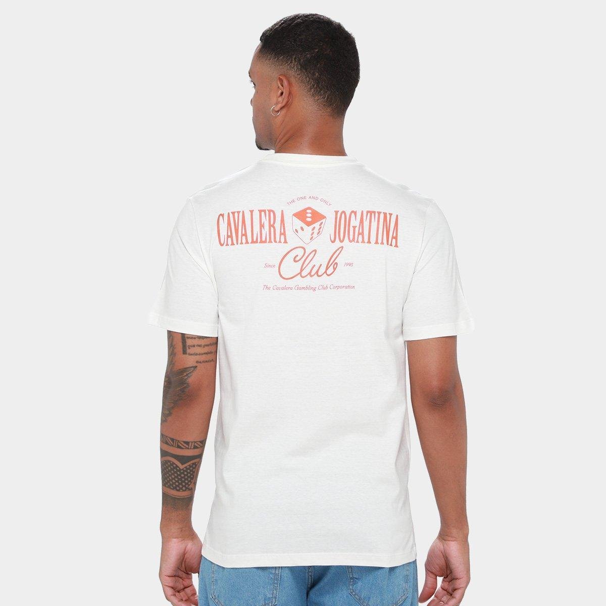 Camiseta Cavalera Comfort Jogatina Club Masculina - Tam: P - 1