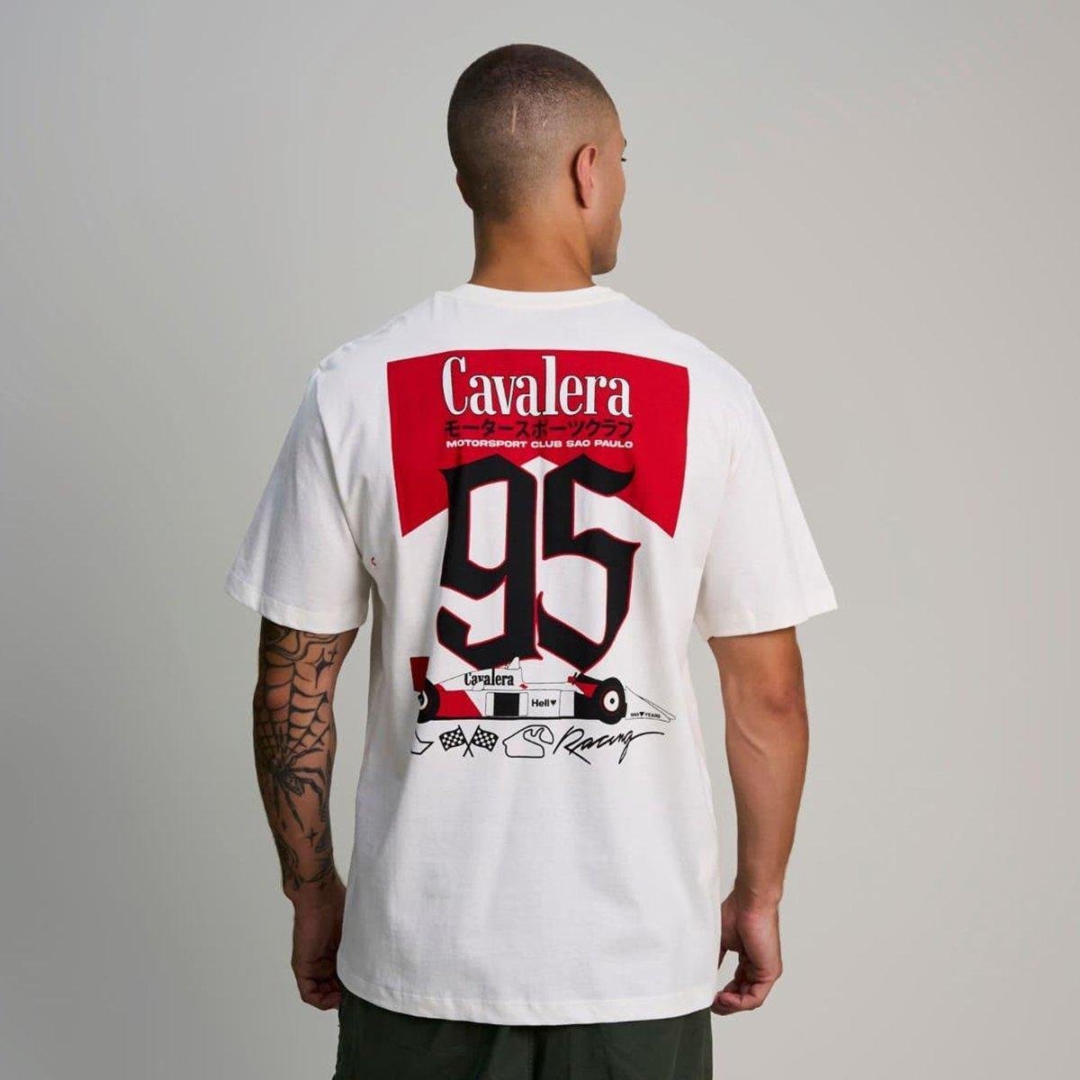 Camiseta Cavalera Comfort Motorsport Club Masculina - Tam: P - 1